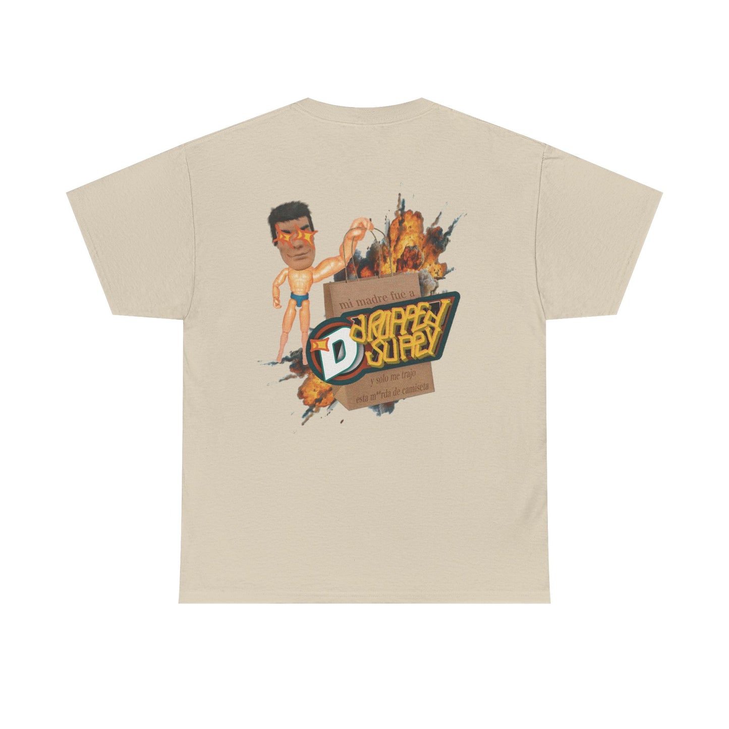 'Action Star' Tee - Vintage Retro Streetwear Comfy 90s Heavy Cotton T- shirt