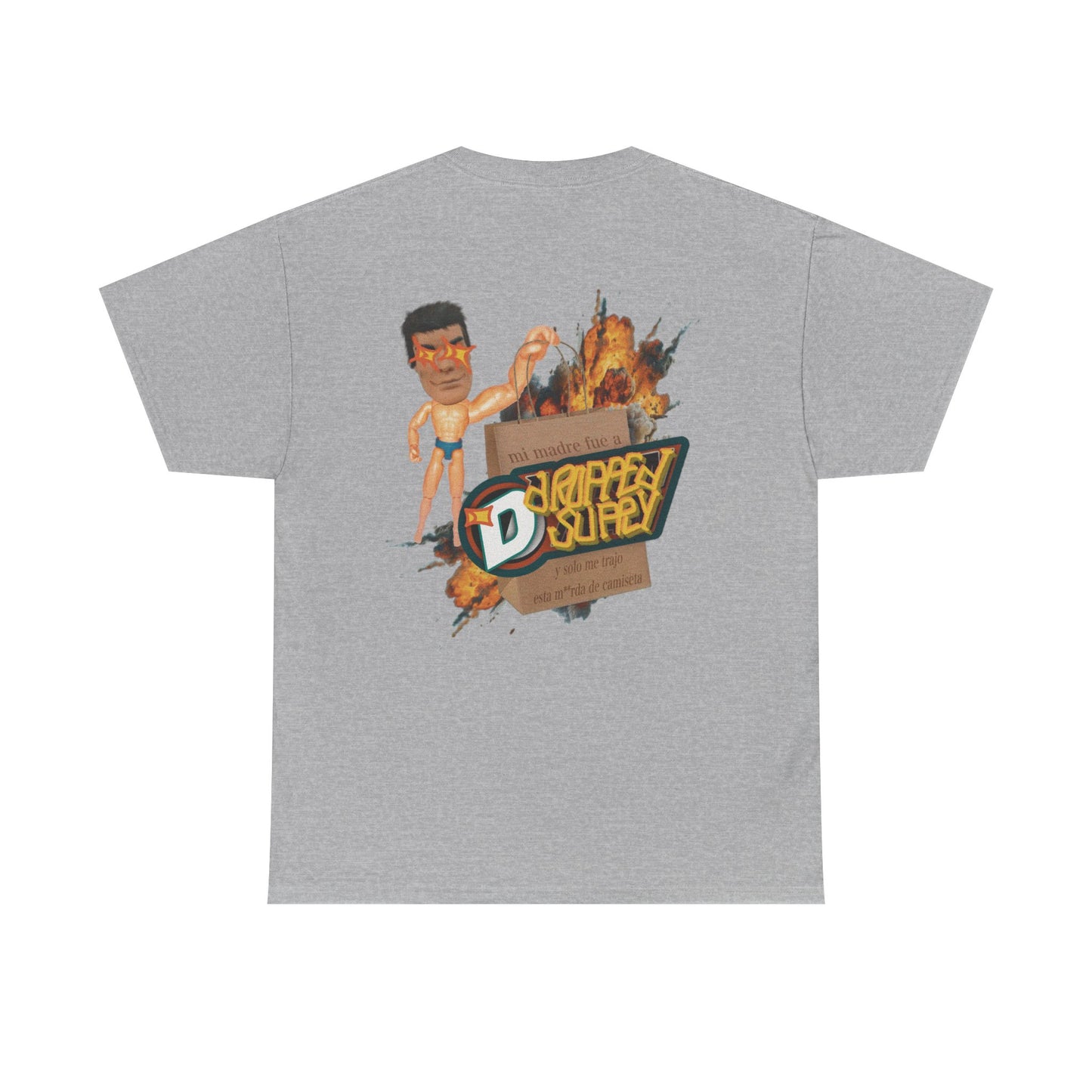 'Action Star' Tee - Vintage Retro Streetwear Comfy 90s Heavy Cotton T- shirt