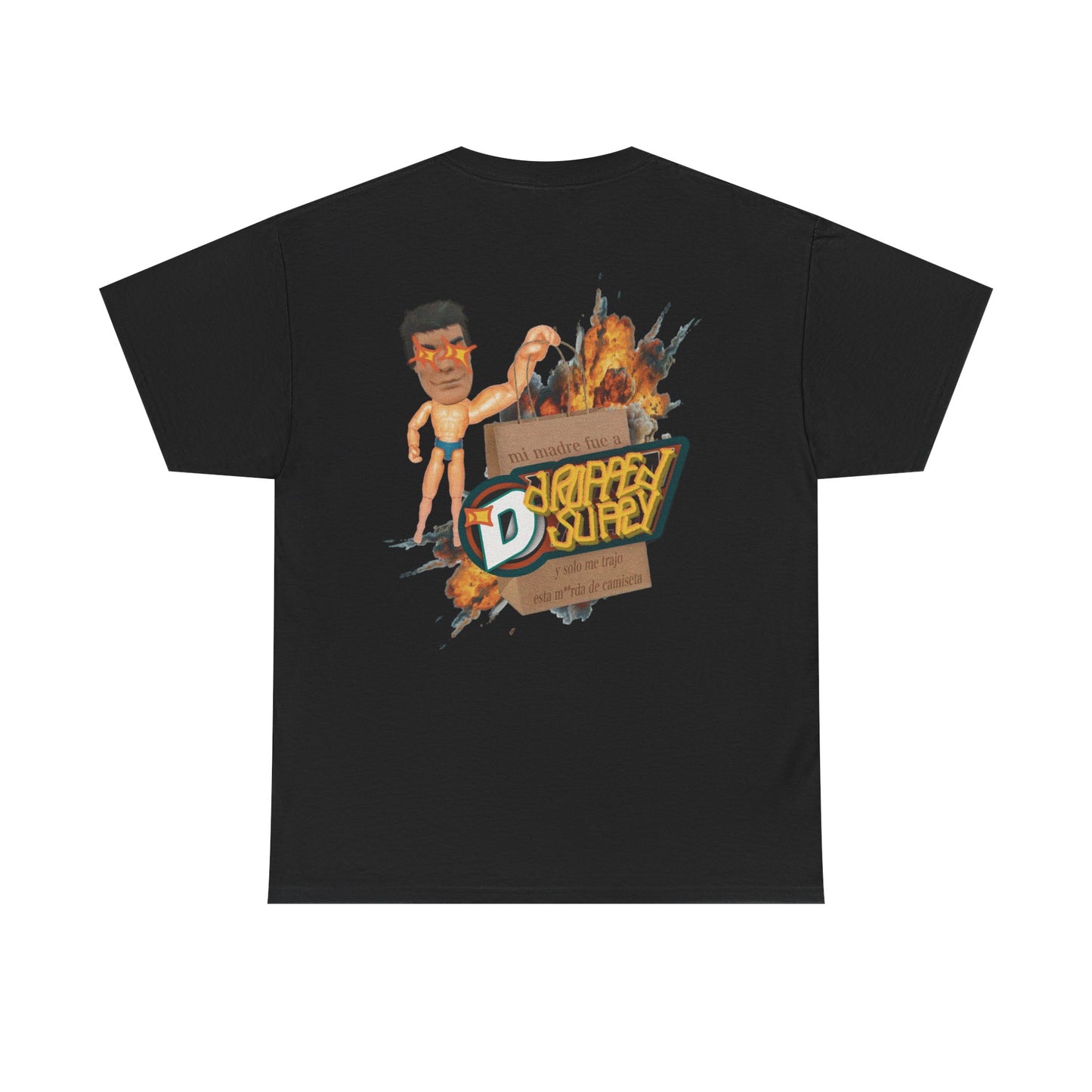 'Action Star' Tee - Vintage Retro Streetwear Comfy 90s Heavy Cotton T- shirt