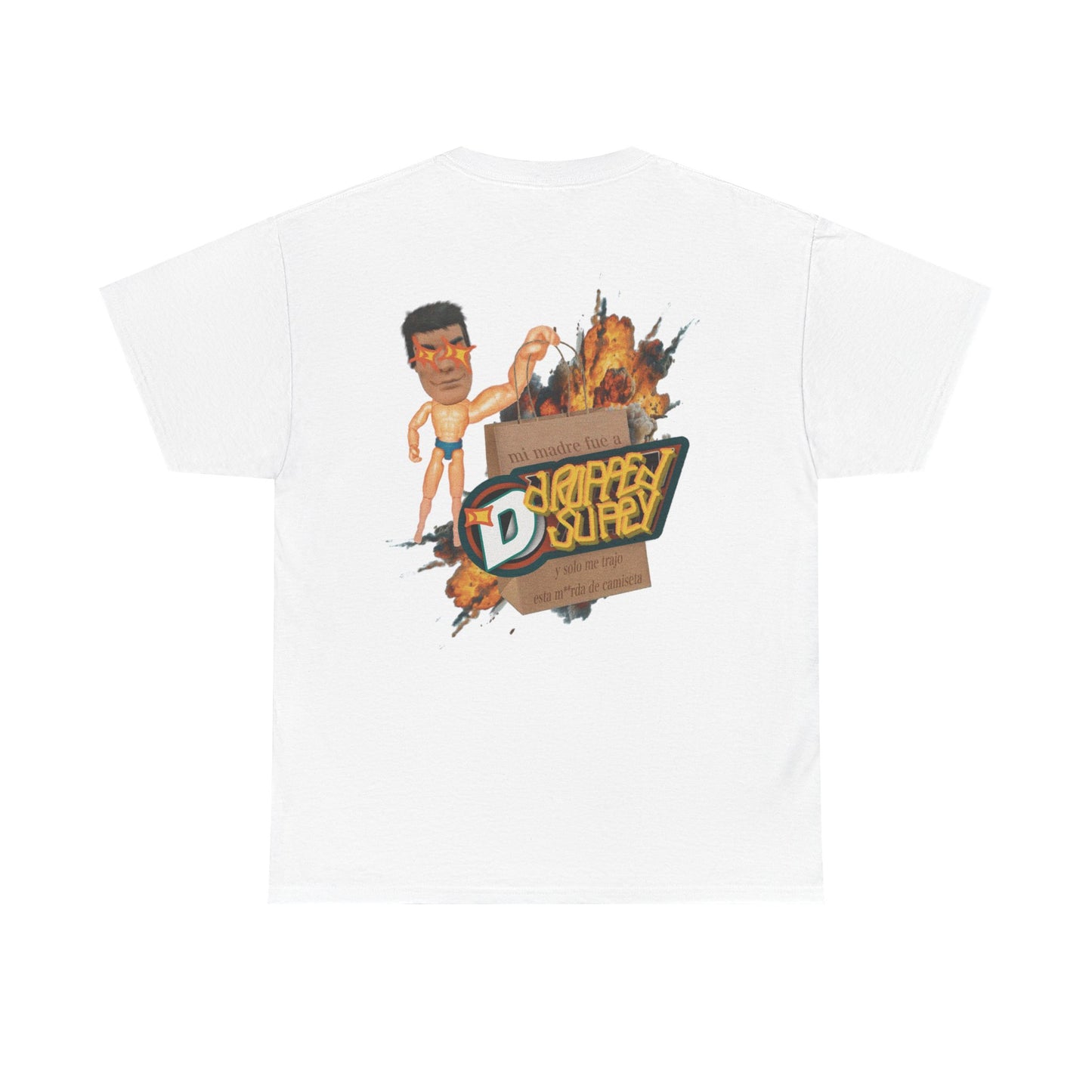'Action Star' Tee - Vintage Retro Streetwear Comfy 90s Heavy Cotton T- shirt
