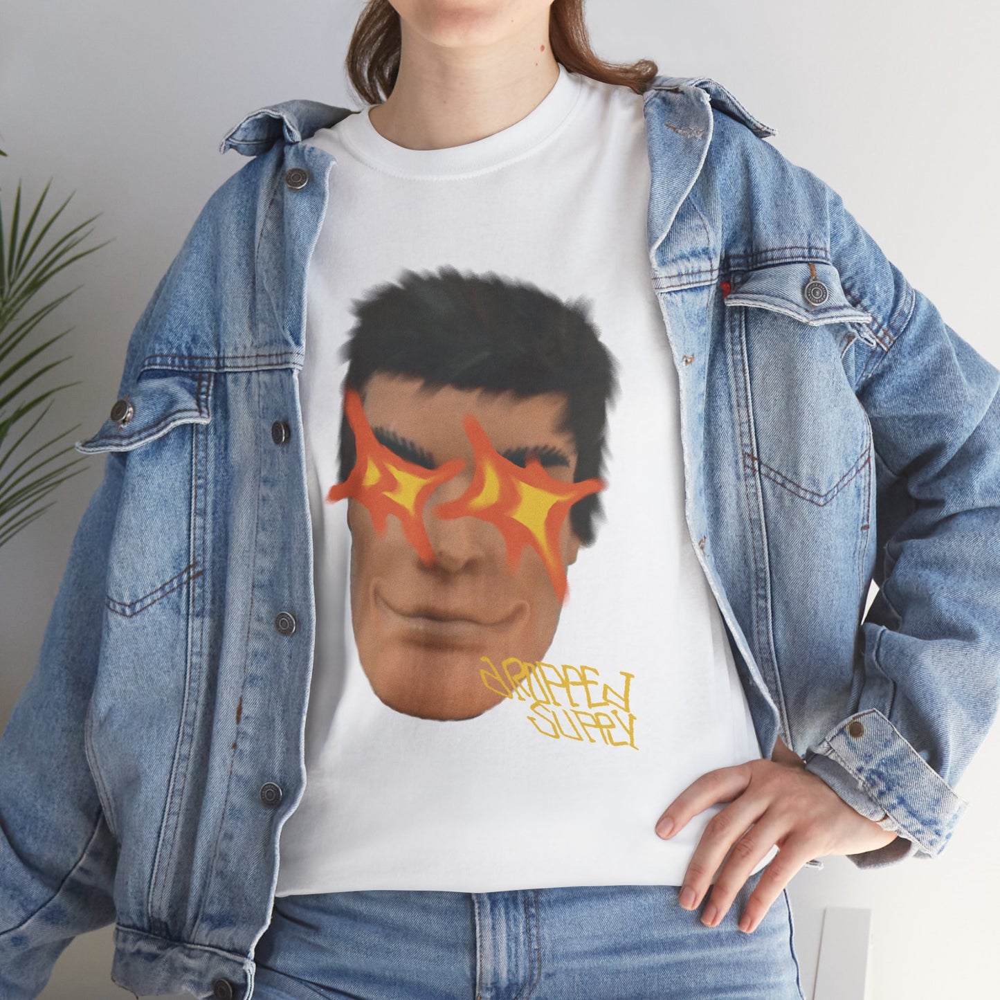 'Action Star' Tee - Vintage Retro Streetwear Comfy 90s Heavy Cotton T- shirt