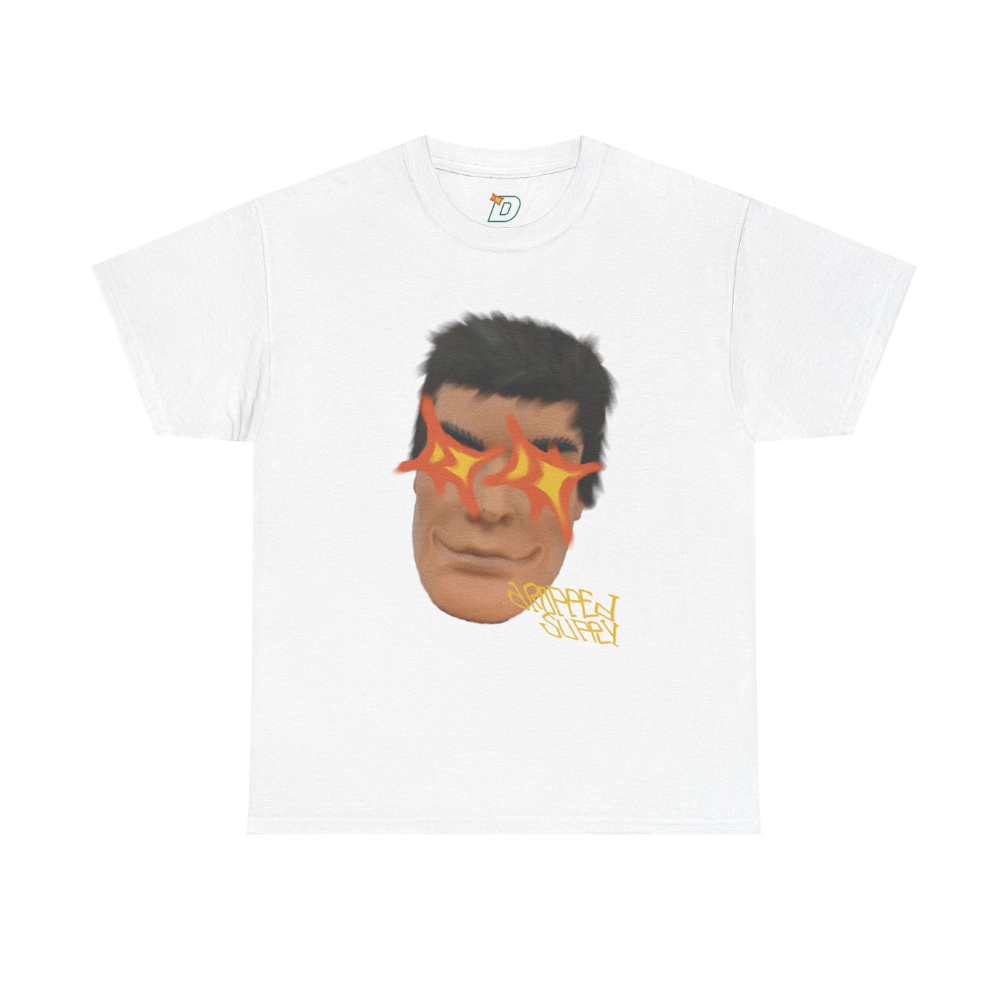 'Action Star' Tee - Vintage Retro Streetwear Comfy 90s Heavy Cotton T- shirt