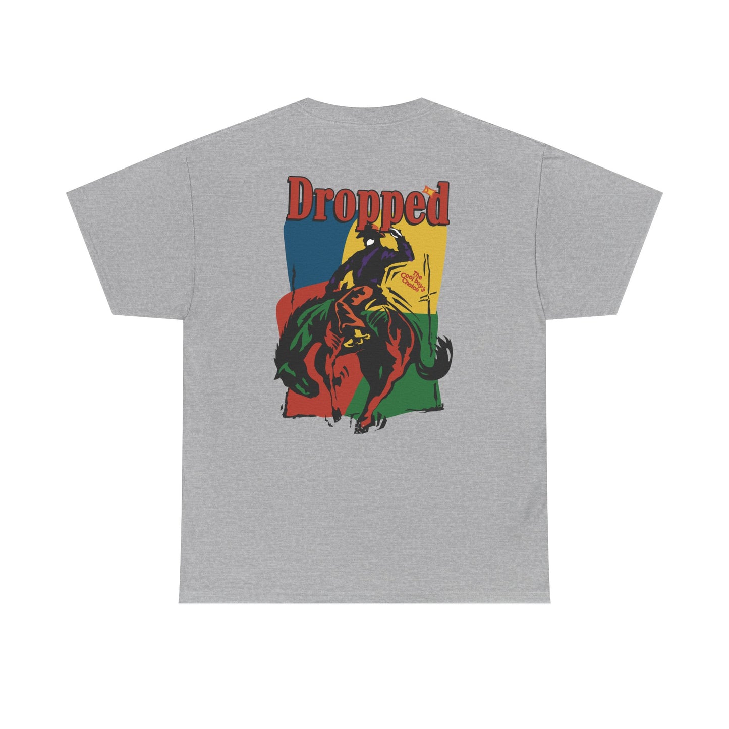 'Cool Boy's Choice' Tee - Dropped Retro Streetwear Comfy 90s Heavy Cotton T- shirt