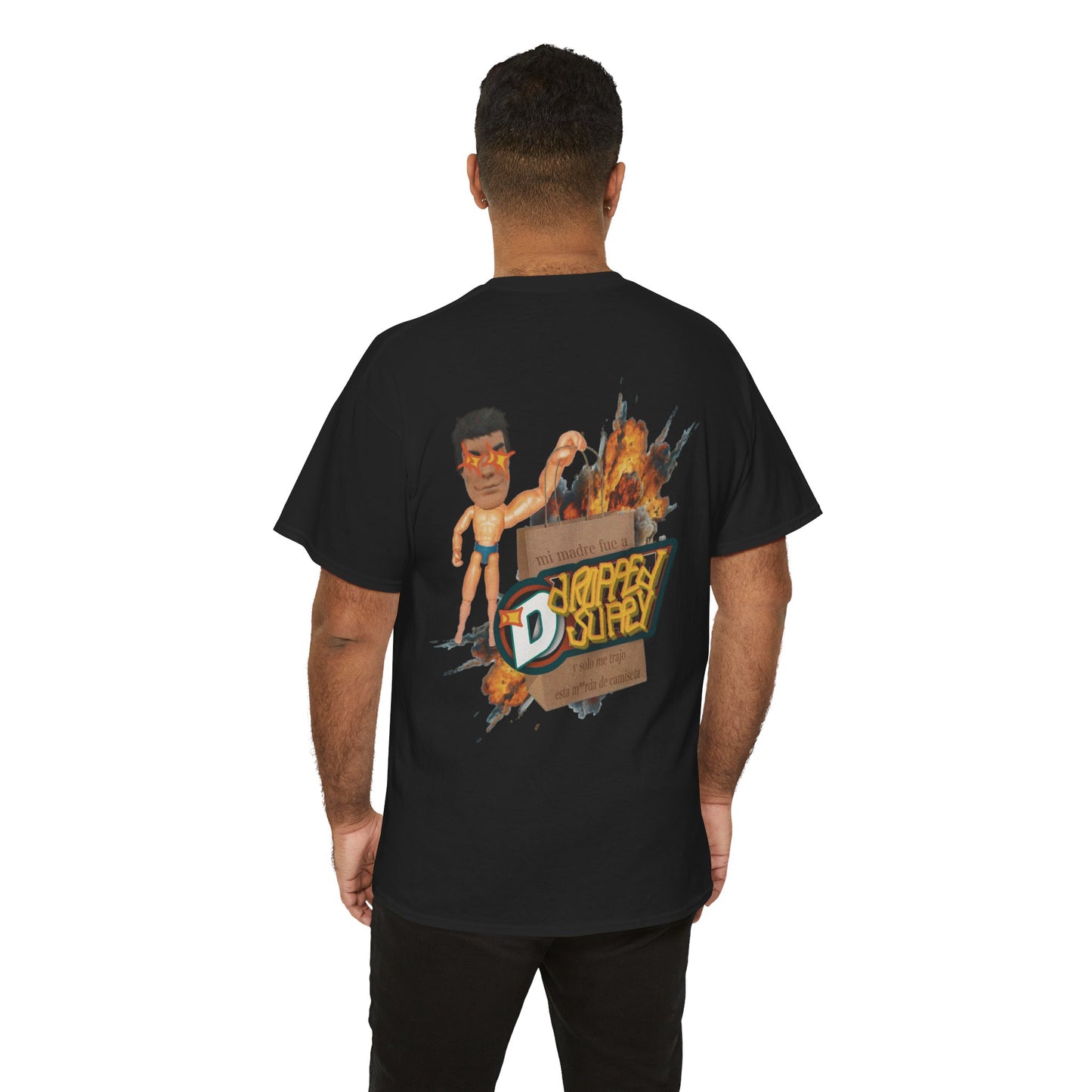 'Action Star' Tee - Vintage Retro Streetwear Comfy 90s Heavy Cotton T- shirt