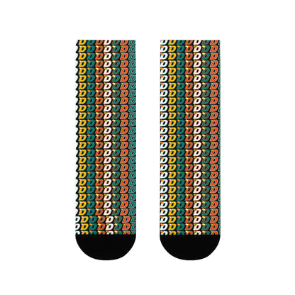 DDDDD - Dropped Retro Sublimation Crew Socks