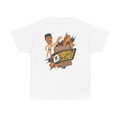 'Action Star' Tee - Vintage Retro Streetwear Comfy 90s Heavy Cotton T- shirt